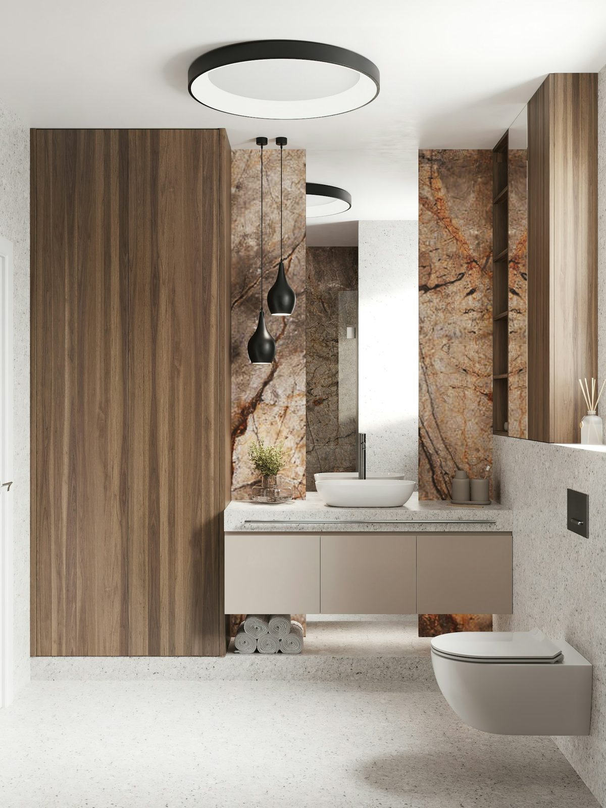 Bathroom renovation Morwell - bathroom design